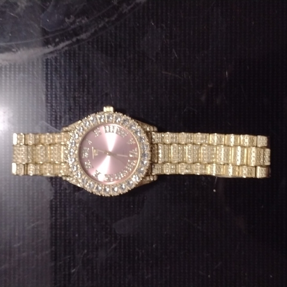 blinged out techno pave watch - Picture 1 of 3